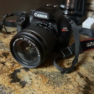 Canon EOS Rebel T100 Black Digital Camera